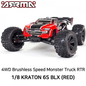 [ARRMA] �Ƹ��� 1/8 ũ���� 6�� V5 4WD ���ǵ� ���� Ʈ�� �������  - ���͸�, ������ �ʿ�