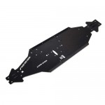 [ARRMA] Aluminum Chassis CNC 7075 T6 XLWB Black