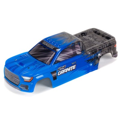 [�˾���ũ] ARA402302 [ARRMA] GRANITE 4X4 MEGA PAINTED DECALED TRIMMED BODY (BLUE)