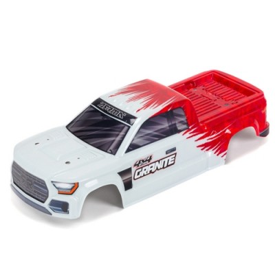 [�˾���ũ] ARA402303 [ARRMA] GRANITE 4X4 MEGA PAINTED DECALED TRIMMED BODY (RED)