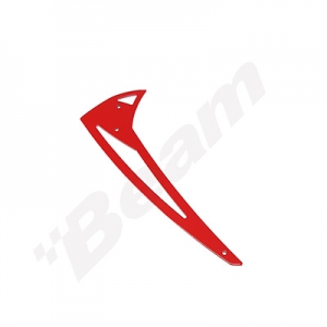 [Beam] Painted Tail Vertical Fin(Red) : SE(E4-9048)