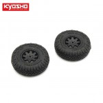 [KYOSHO] PremountedTire/Wheelw/Weight2pcs 4Runner