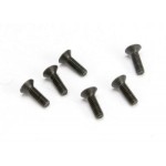 [Traxxas] AX2524 Countersunk Hex Screw 2.5x8 Jato (6)