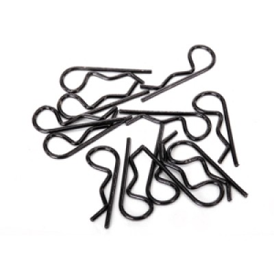 [˾ũ] AX1834A [Traxxas] AX1834A BODY CLIPS, BLACK (12) (STANDA)