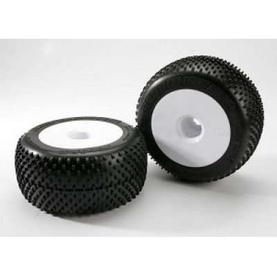 [�˾���ũ] AX5375R [Traxxas] AX5375R Tires & wheels assembled glued (white dished 3.8 wheels Response Pro tires foam inserts) (2)