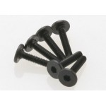 [Traxxas] AX3646 Screws 3x15mm flat-head machine (hex drive) (6)