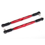 [Traxxas] AX7748R Toe links, X-Maxx�� (TUBES red-anodized, 7075-T6 aluminum, stronger than titanium) (157mm) (2)/ rod ends, assembled with steel hollow balls (4)/ aluminum wrench, 10mm (1)
