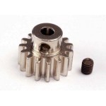 [Traxxas] AX3945 Gear 15-T pinion (32-p) (mach. steel)/ set screw