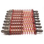 [Traxxas] AX4962 Big Bore shocks (xx-long) (hard-anodized & Teflon-coated T6 aluminum) (assembled) w/ red springs TiN shafts (8 pack)