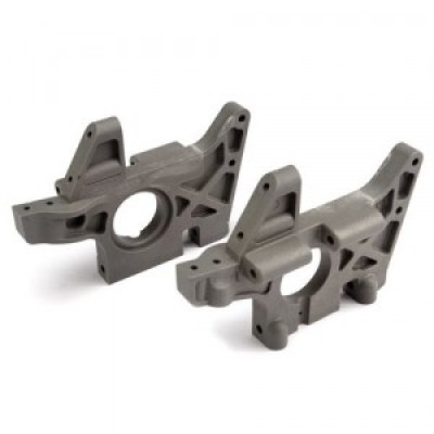 [�˾���ũ] AX4930R [Traxxas] AX4930R Bulkheads (L&R) (front) (grey)