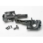 [Traxxas] AX5330 Bulkhead front (L&R halves)/ diff retainer/ 4x14mm BCS (4)