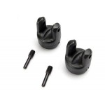 [Traxxas] AX5458X Yokes differential and transmission (2)/ 4x15mm screw pins (2)