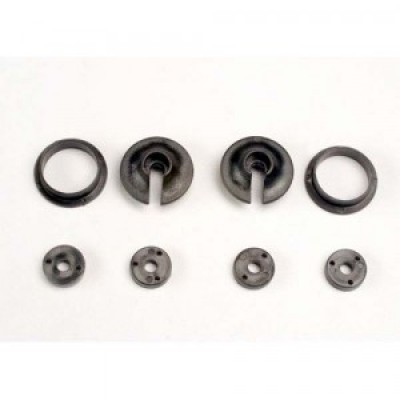 [˾ũ] AX3768 [Traxxas] AX3768 Spring retainers upper & lower (2)/ piston head set (2-hole (2)/ 3-hole (2))