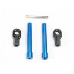 [Traxxas] AX4944 Bellcrank posts aluminum (2)/ steering link threaded rod(3x25mm)
