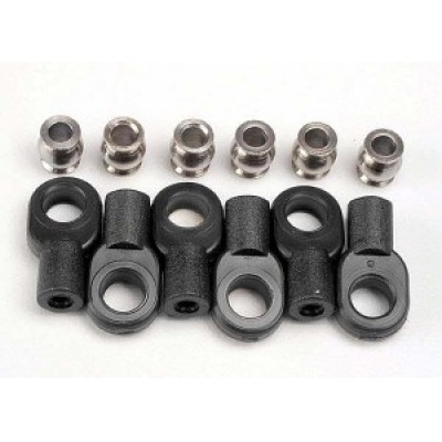 [˾ũ] AX2742X [Traxxas] AX2742X Rod Ends short (6)/ hollow balls (6)