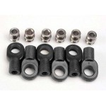 [Traxxas] AX2742X Rod Ends short (6)/ hollow balls (6)