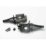 [Traxxas] AX5329 Bulkhead rear (L&R halves)/ diff retainer rear/ 4x14mm BCS (4)