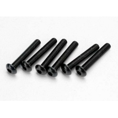 [˾ũ] AX2583 [Traxxas] AX2583 Screws 3x18mm button-head machine (hex drive) (6)
