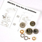 [Traxxas] AX2053 Servo gears (for 2055 and 2056 servos)