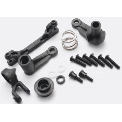 [˾ũ] AX4945 [Traxxas] AX4945 Steering bellcranks/ servo saver/ servo saver spring/ servo spring retainer