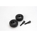 [Traxxas] AX4976 Wheels (4)/ Axles (2) for Maxx wheelie bar