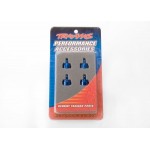 [Traxxas] AX3767A Shock caps aluminum (blue-anodized) (4) (fits all Ultra Shocks)