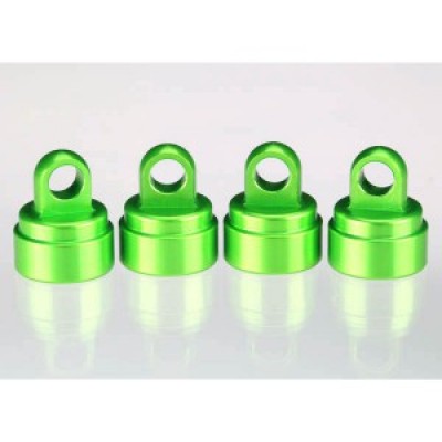 [�˾���ũ] AX3767G [Traxxas] AX3767G Shock caps aluminum (green-anodized) (4) (fits all Ultra Shocks)