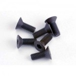 [Traxxas] AX2550 Screws 3x8mm countersunk machine (6) (hex drive)