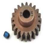 [Traxxas] AX6494X Gear, 20-T pinion (1.0 metric pitch) (fits 5mm shaft)/ set screw (compatible with steel spur gears)