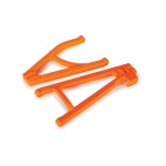 [Traxxas] AX8634T SUSPENSION ARMS, ORANGE, REAR (LEFT), HEAVY DUTY, ADJUSTABLE WHEELBASE (UPPER (1)/ LOWER (1))