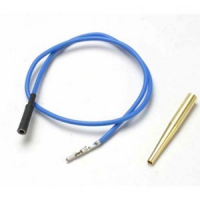 [�˾���ũ] AX4581X [Traxxas] AX4581X Lead wire glow plug (blue) (EZ-Start and EZ-Start 2)/ molex pin extractor (use where glow plug wire does not have bullet connector)