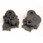 [Traxxas] AX4991 Gearbox halves (f&r)/ rubber access plug