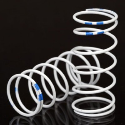 [˾ũ] AX7448 [Traxxas] AX7448 Spring shock white (GTR long) (0.892 rate blue) (1 pair)