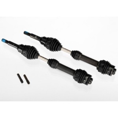 [˾ũ] AX6851R [Traxxas] AX6851R Driveshafts front steel-spline constant-velocity (complete assembly) (2) Slash 4x4