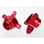 [Traxxas] AX6837R Steering blocks 6061-T6 aluminum left & right (red-anodized)