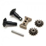 [Traxxas] AX6882X Gear set differential (output gears (2)/ spider gears (2)/ spider gear shaft carrier support)