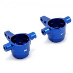 [Traxxas] AX6439 Steering blocks 6061-T6 aluminum left & right (blue-anodized)