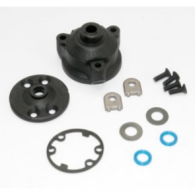 [�˾���ũ] AX6884 [Traxxas] AX6884 Housing center differential/ x-ring gaskets (2)/ ring gear gasket/ bushings (2)/ 5x10x0.5 TW (2)/ CCS 2.5x8 (4)