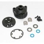 [Traxxas] AX6884 Housing center differential/ x-ring gaskets (2)/ ring gear gasket/ bushings (2)/ 5x10x0.5 TW (2)/ CCS 2.5x8 (4)