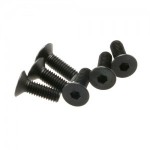 [Traxxas] AX2542 Screws 4x12mm countersunk machine (hex drive) (6)