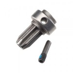 [Traxxas] AX6888X Drive hub front hardened steel (1)/ screw pin (1) (fits Slash 4x4)