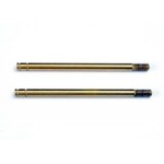 [Traxxas] AX2765T Shock shafts hardened steel titanium nitride coated (x-long) (2)