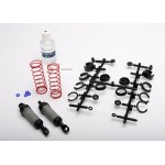 [Traxxas] AX3760A Ultra Shocks (grey) (long) (complete w/ spring pre-load spacers & springs) (2)