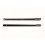 [Traxxas] AX1664 Shock shafts steel chrome finish (long) (2)