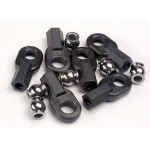 [Traxxas] AX2742 Rod ends (long) (6)/ hollow ball connectors (6)