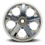 [Traxxas] AX5577 Wheels All-star 2.8 (chrome) (nitro front) (2)
