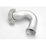 [Traxxas] AX5540 Header exhaust (Jato) (tubular aluminum clear anodized) (TRX 2.5 2.5R 3.3)