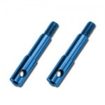 [Traxxas] AX5537X Wheel spindles front 7075-T6 aluminum blue-anodized (left & right)