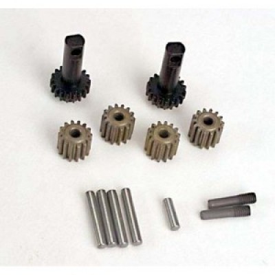 [�˾���ũ] AX2382 [Traxxas] AX2382 Planet gears (4)/ planet shafts (4)/ sun gears (2)/sun gear alignment shaft (1)