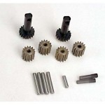 [Traxxas] AX2382 Planet gears (4)/ planet shafts (4)/ sun gears (2)/sun gear alignment shaft (1)